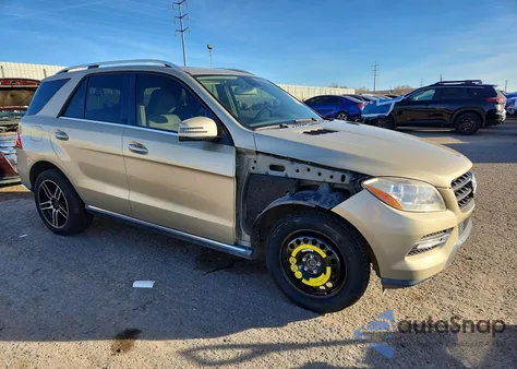 2013 Mercedes-Benz Ml 350 4Matic z USA, uszkodzony, nr VIN 4JGDA5HB4DA150755